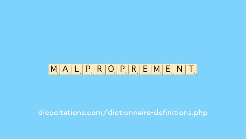 malproprement malproprement