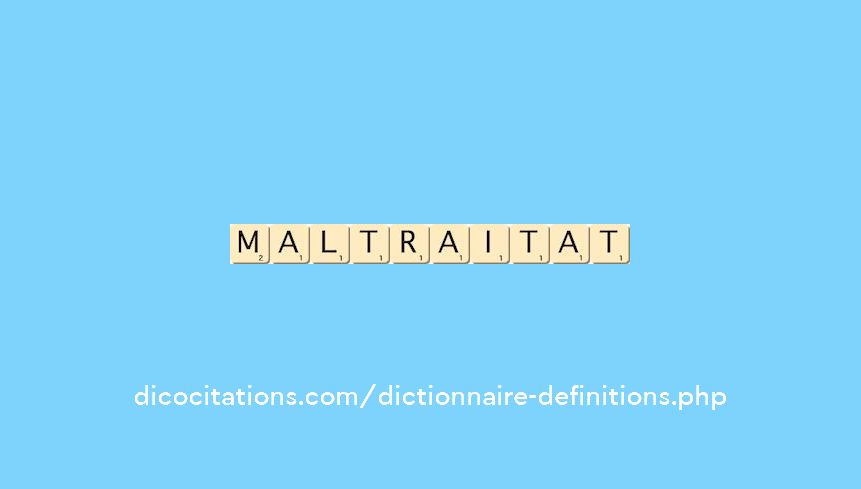 maltraitat maltraitat