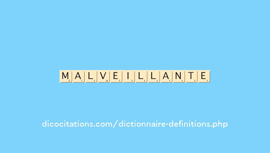 malveillante malveillante