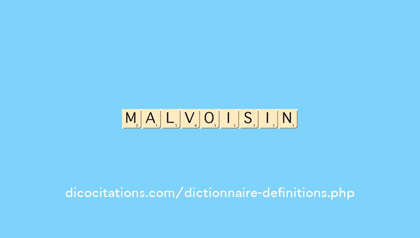 malvoisin malvoisin