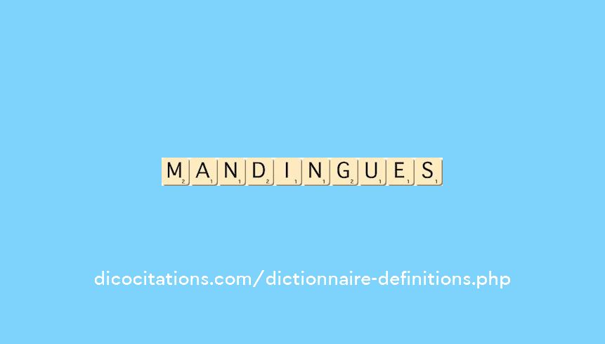 mandingues mandingues