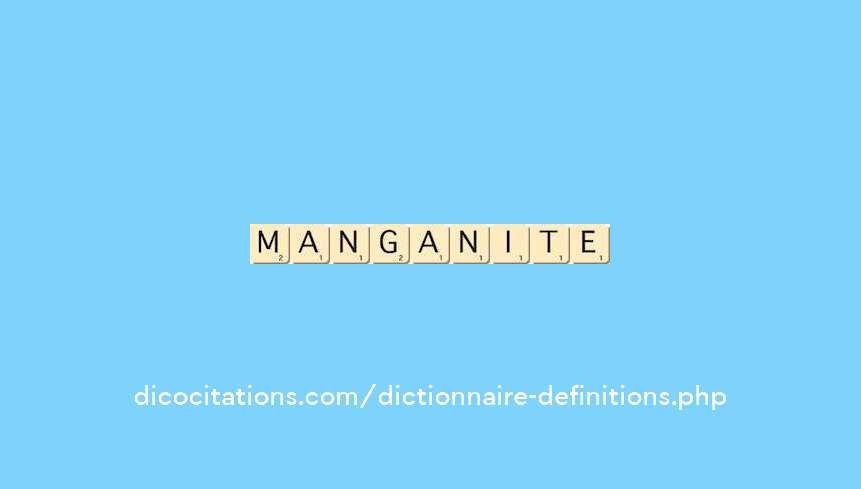manganite manganite