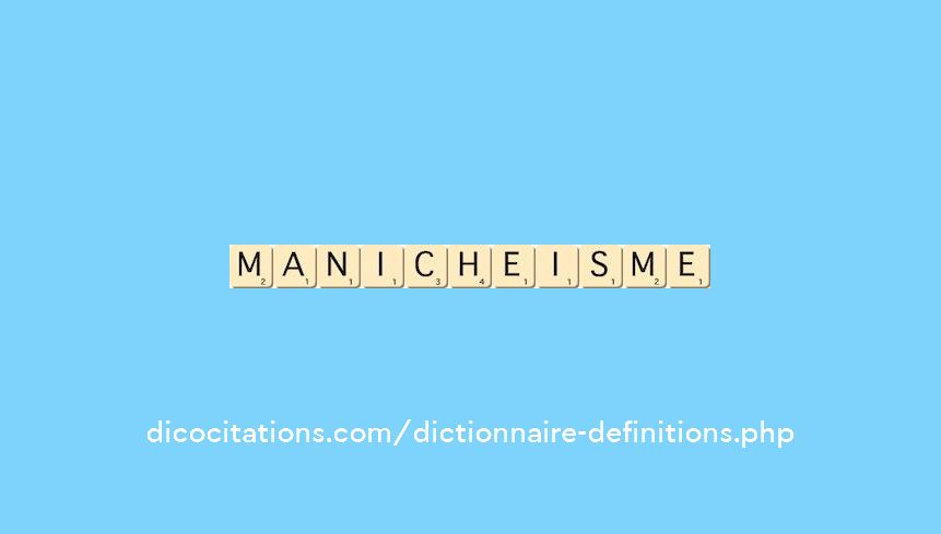manicheisme manicheisme