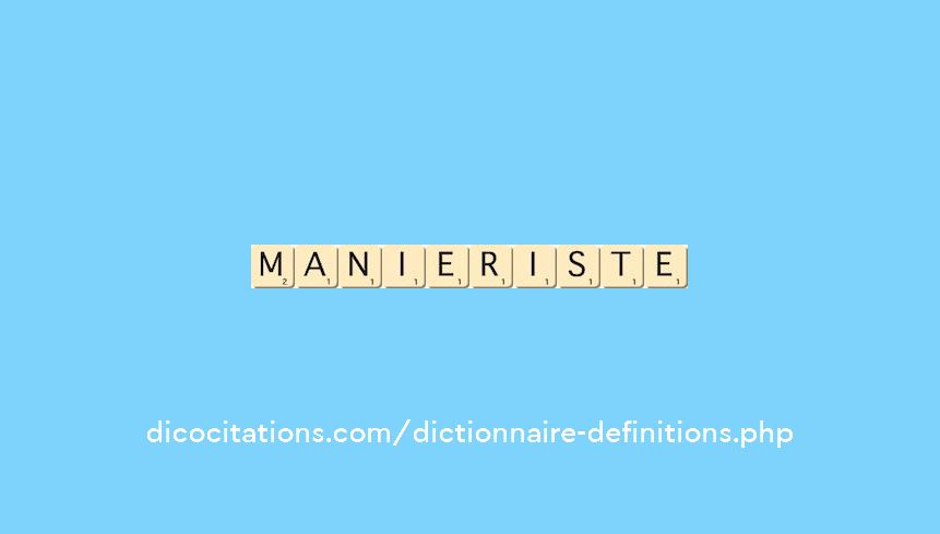 manieriste