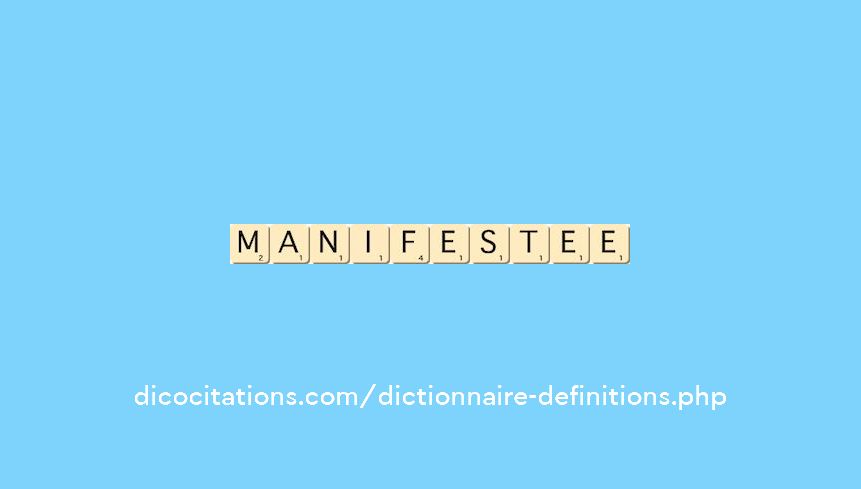 manifestee manifestee