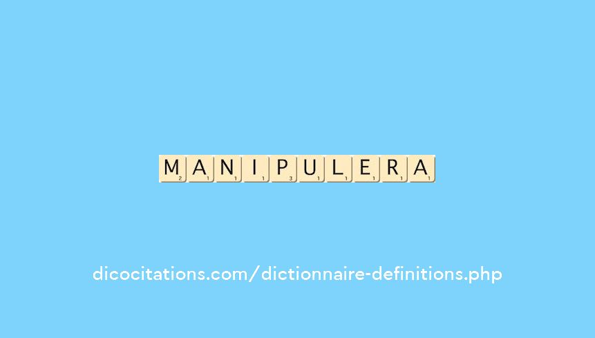 manipulera manipulera