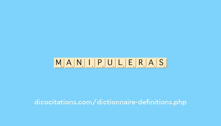 manipuleras manipuleras