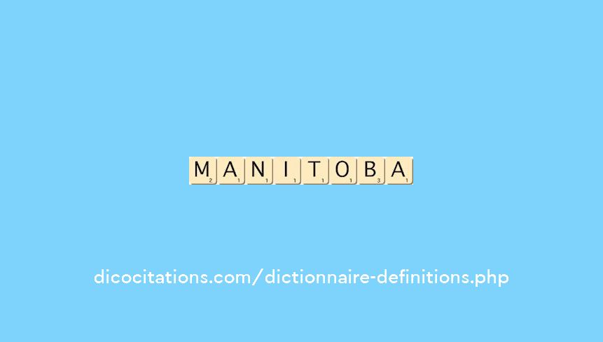 manitoba manitoba