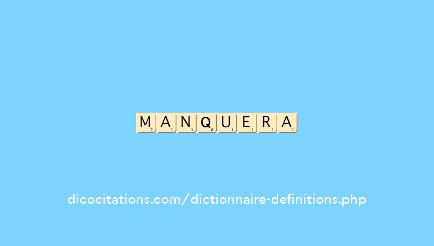 manquera manquera