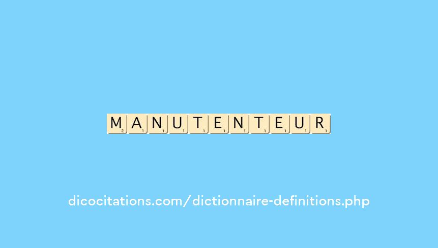 manutenteur