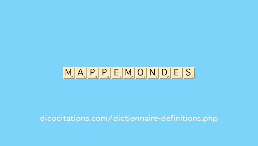 mappemondes mappemondes