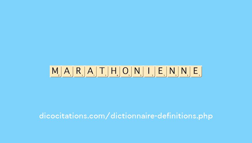 marathonienne marathonienne