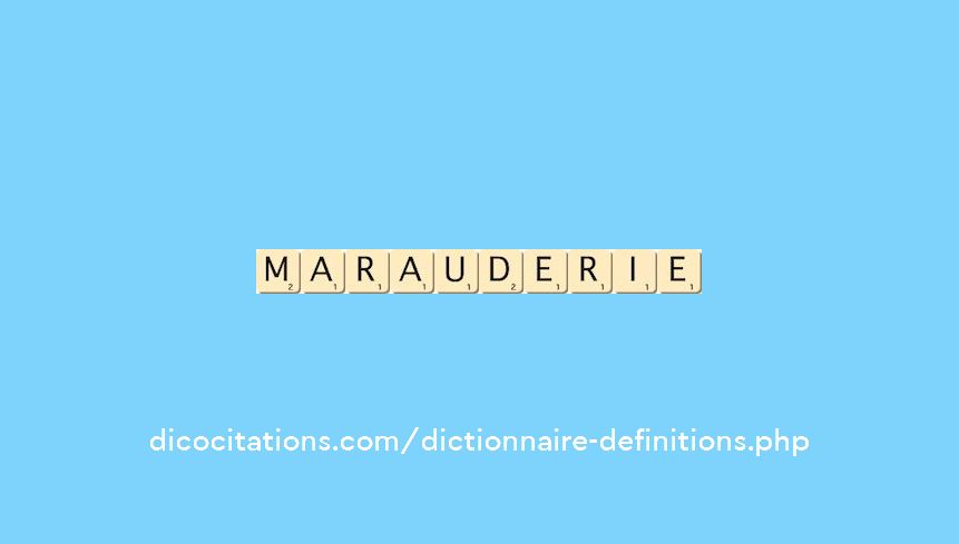 marauderie