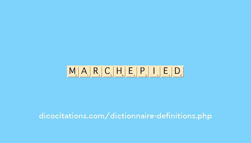 marchepied