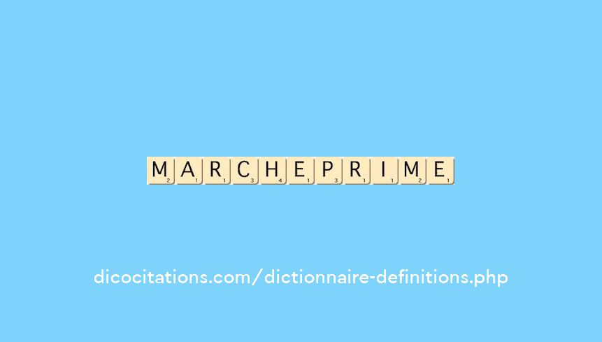 marcheprime