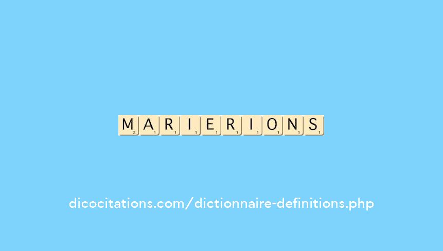 marierions marierions