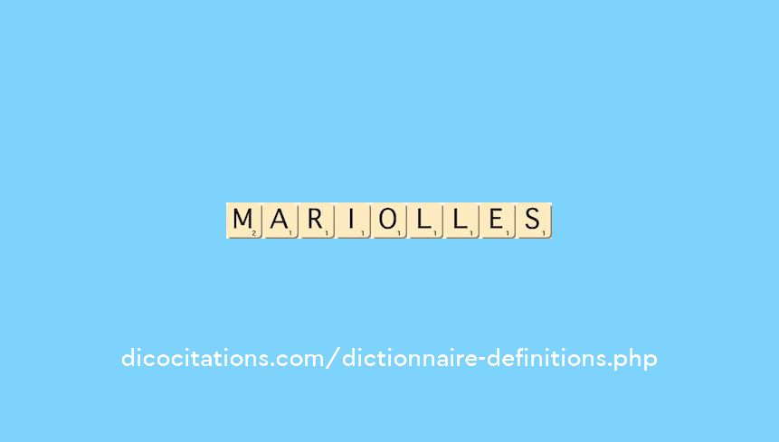 mariolles mariolles