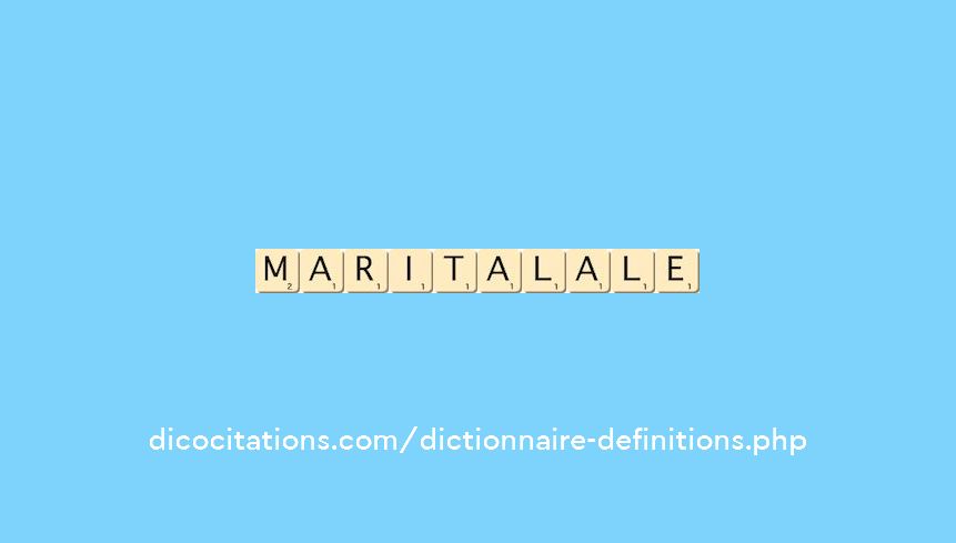 marital--ale