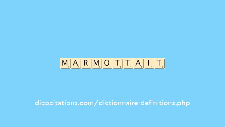 marmottait marmottait