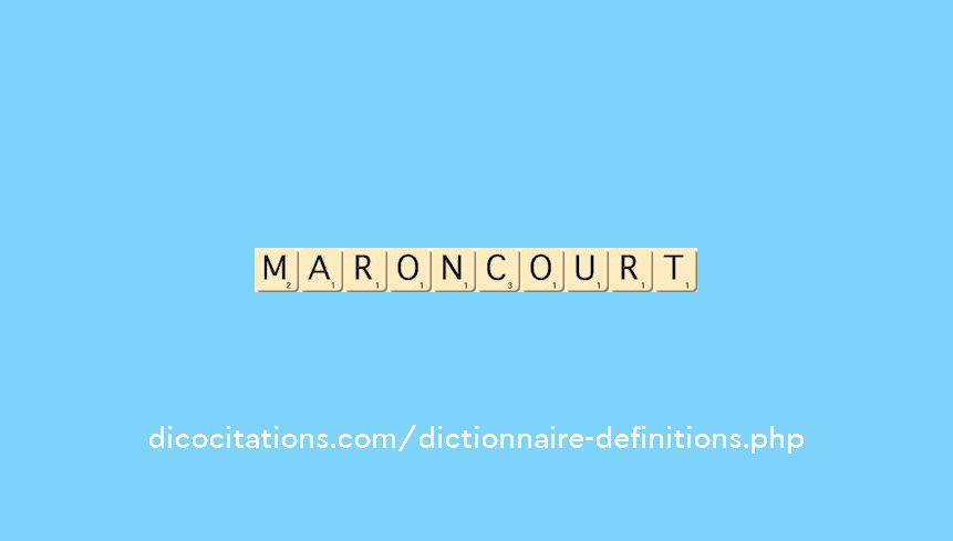 maroncourt