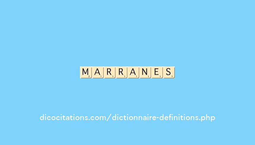 marranes