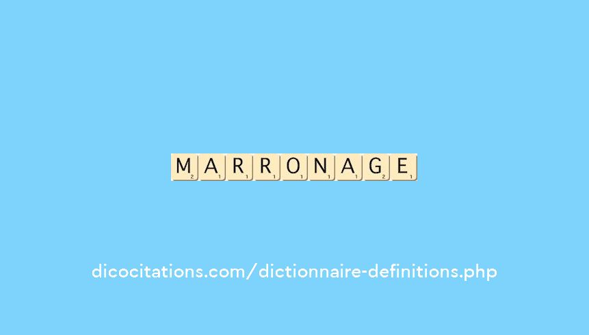 marronage