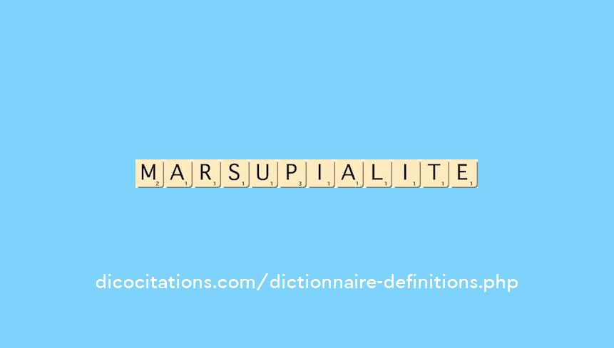 marsupialite