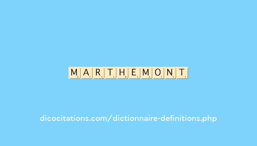 marthemont