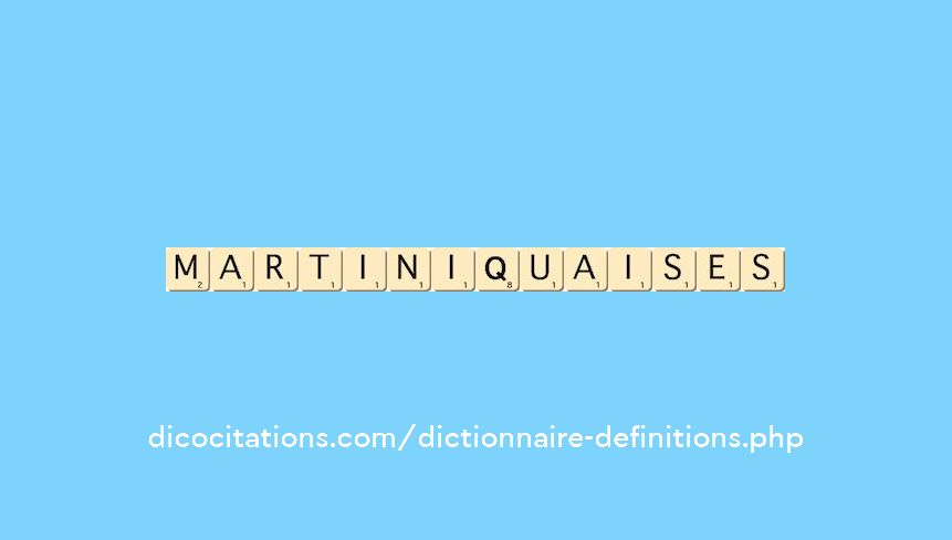 martiniquaises martiniquaises