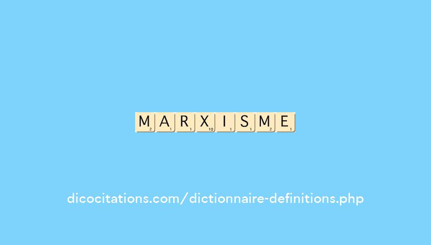 marxisme marxisme