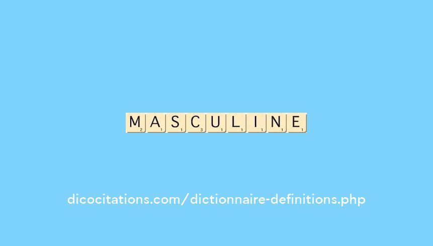 masculine masculine