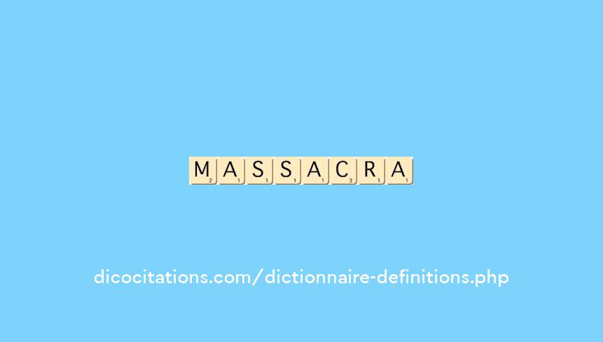 massacra massacra