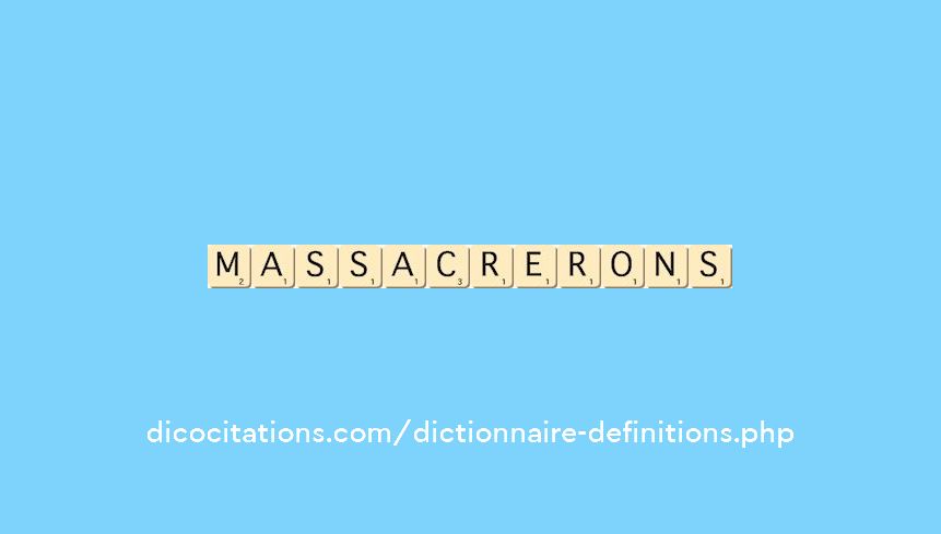 massacrerons massacrerons