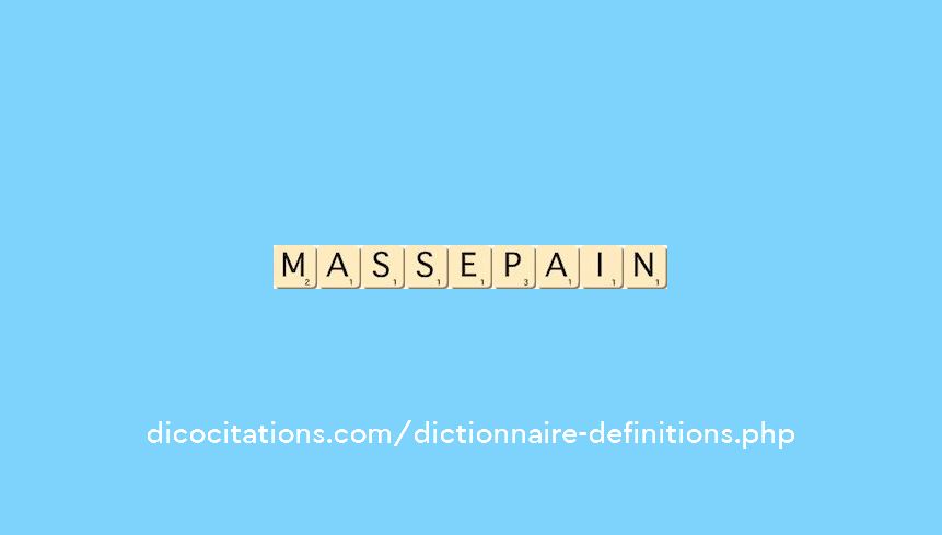 massepain