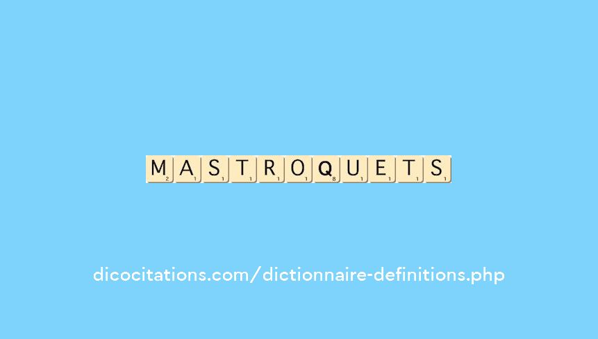 mastroquets mastroquets