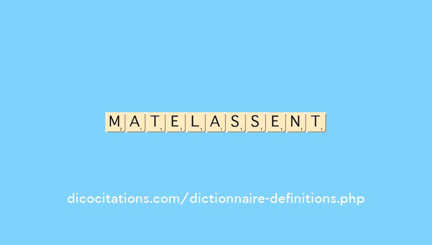 matelassent matelassent