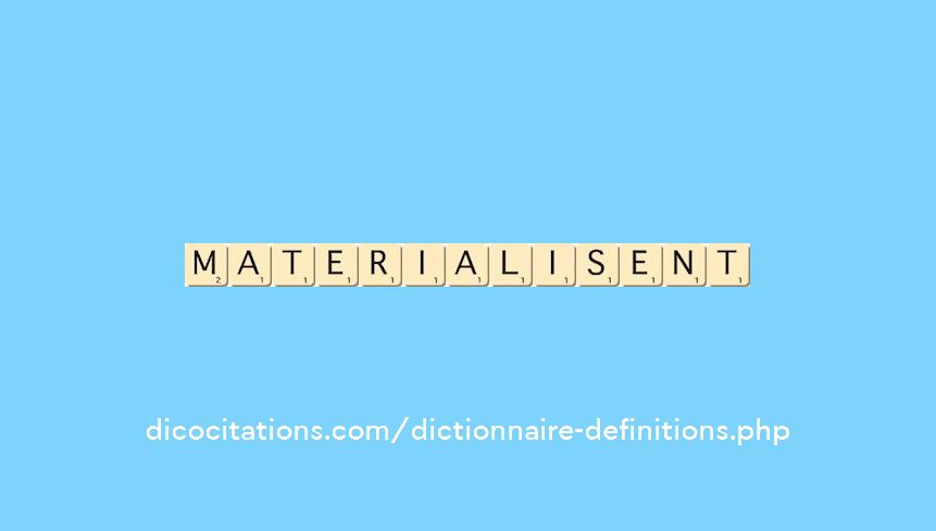 materialisent