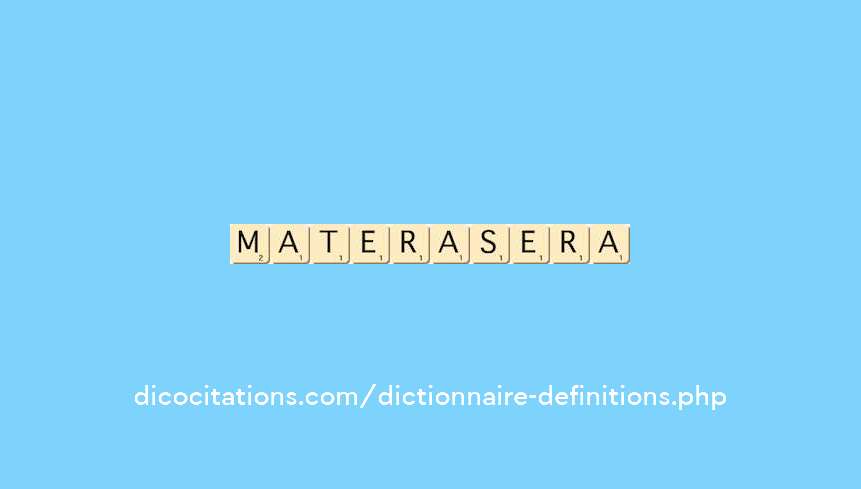 materialisera