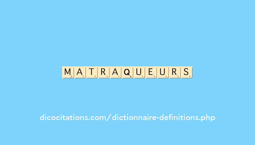 matraqueurs matraqueurs
