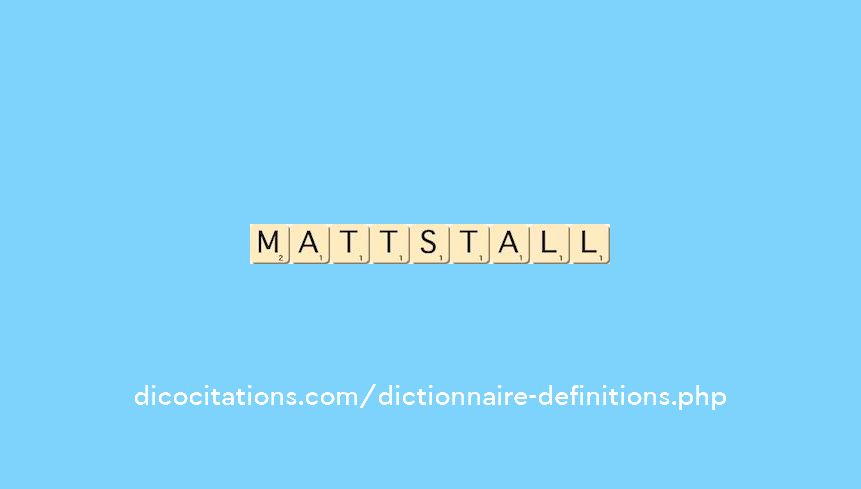 mattstall