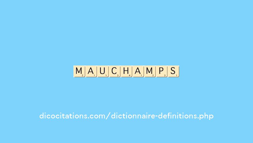 mauchamps mauchamps