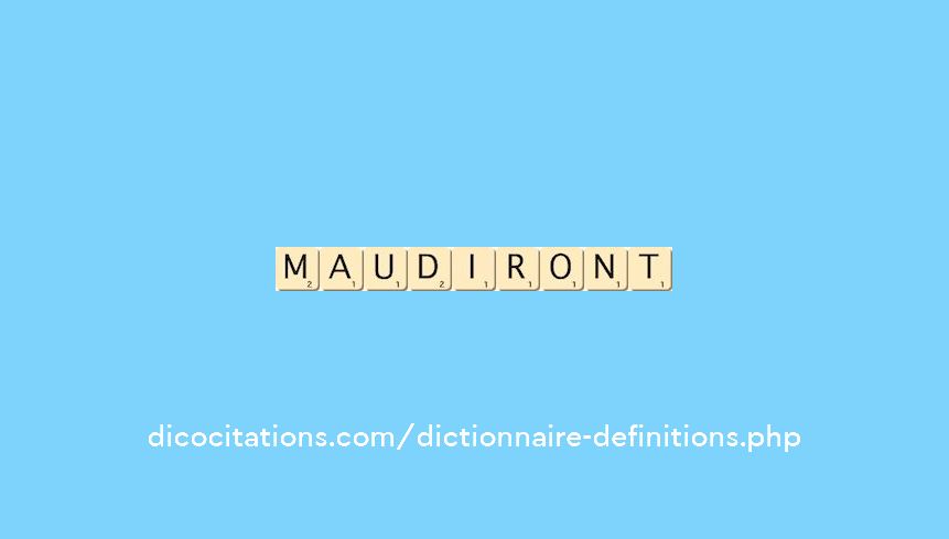 maudiront maudiront