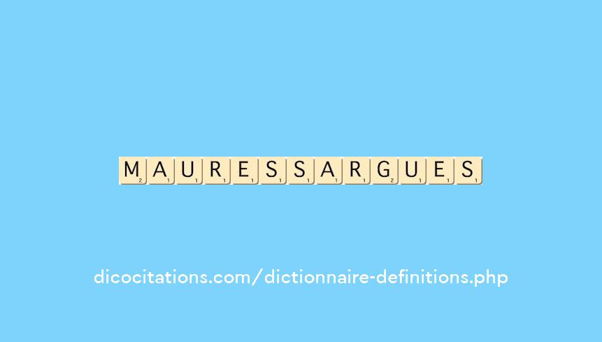 mauressargues
