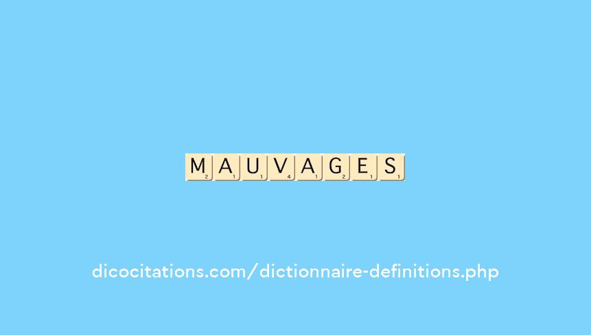 mauvages