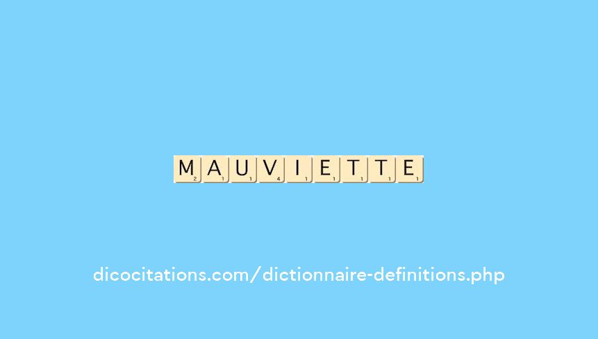 mauviette