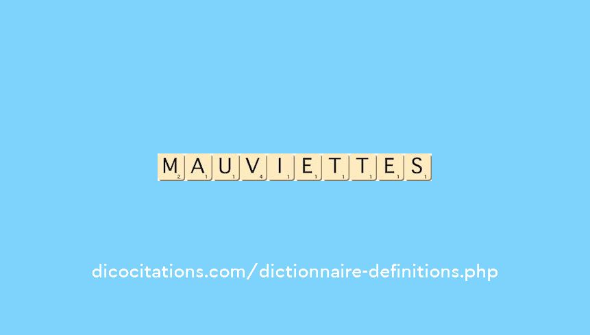 mauviettes
