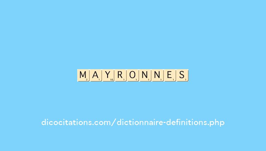 mayronnes