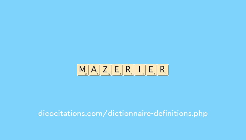 mazerier