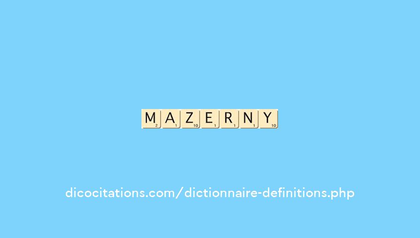 mazerny