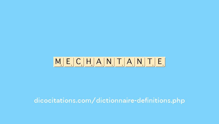 mechant--ante
